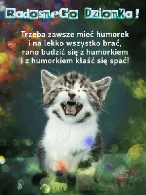 Dobrego humorku na cały dzień